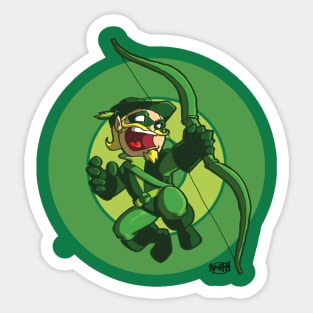 Green Arrow: Bullseye Sticker